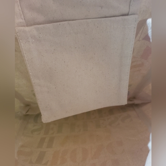 1519- Inspirational Words Tote Bag Canvas NWT - Picture 5 of 6